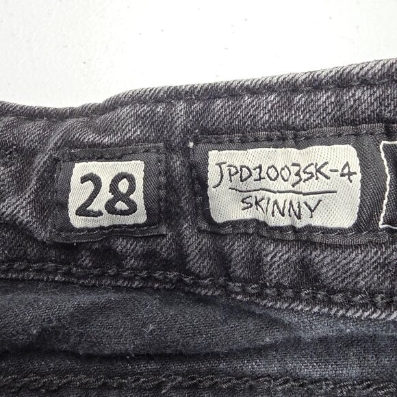 Miss Me Jeans Womens 28 Gray Skinny Stretch Denim Griffith Park JPD1003SK-4 - Picture 8 of 16